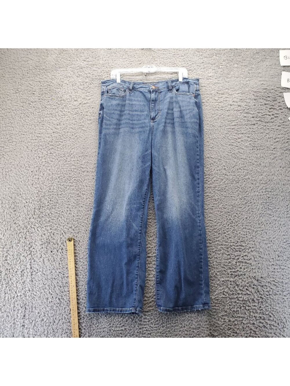 Judy Blue Jeans Womens Size 13/31 Blue Straight Fit Stretch Denim *Read*